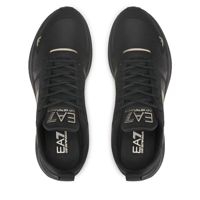 Sneakers EA7 Emporio Armani X8X127 XK305 M701 Triple Black/Gold ...