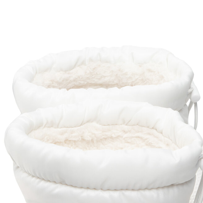 Crocs Stiefeletten Crocs Classic Lined Neo Puff Boot 206630 White/White