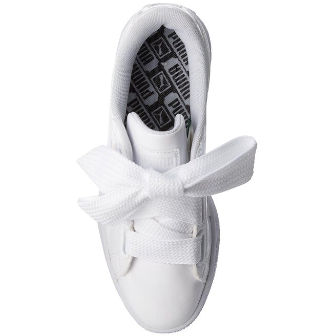 Puma Basket Heart Patent 363073 02 Puma White Puma White