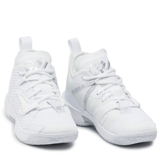 Nike Cipő Nike Jordan Why Not Zer0.4 CQ9430 101 White/Metallic Silver/White