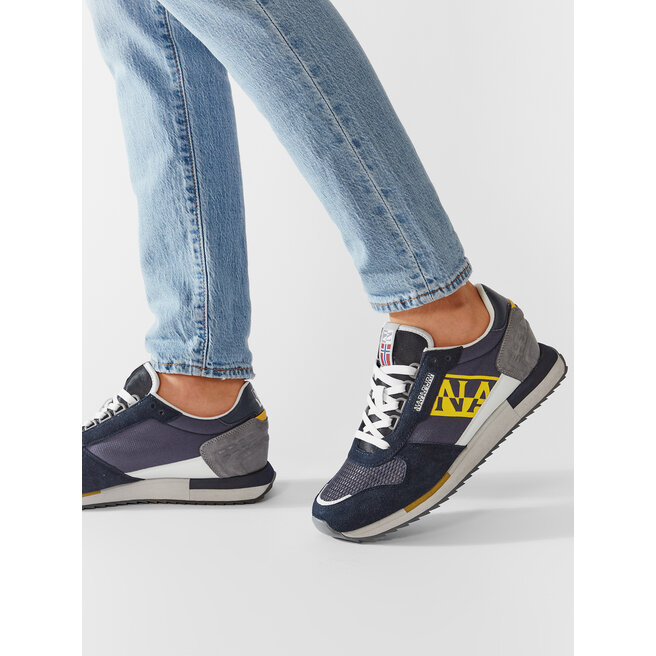Napapijri Αθλητικά Napapijri Virtus NP0A4GTK Grey/Yel/Navy Y1A