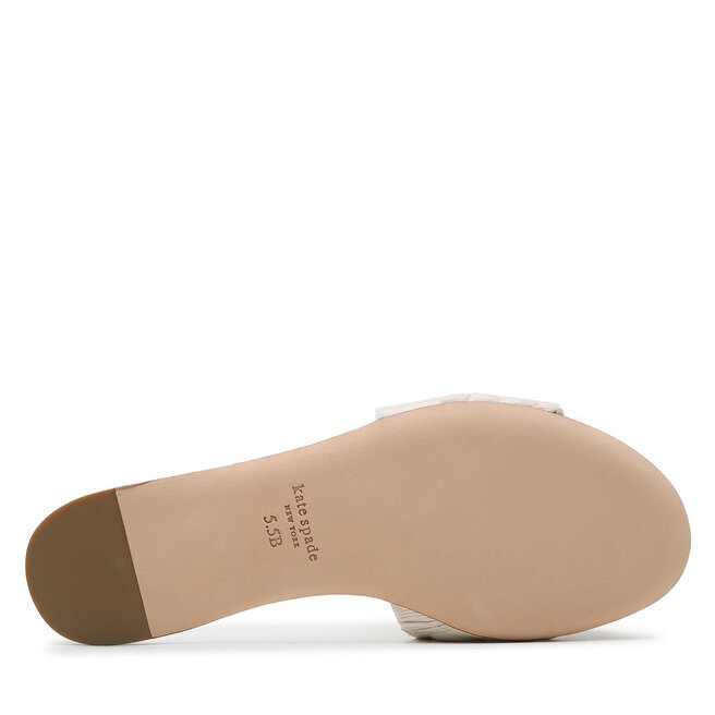 Kate Spade Șlapi Kate Spade Emmie Slide K7060 Parchment