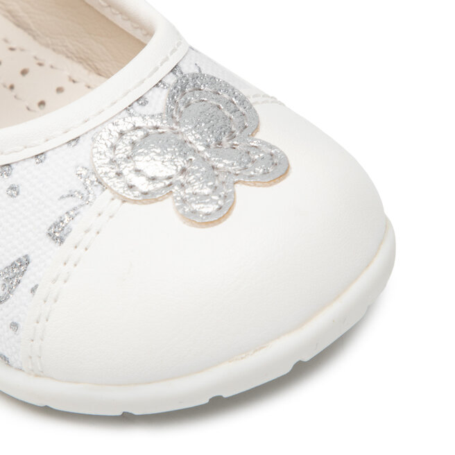 Geox Félcipő Geox B Elthan G. B B251QB 0AW54 C0007 White/Silver