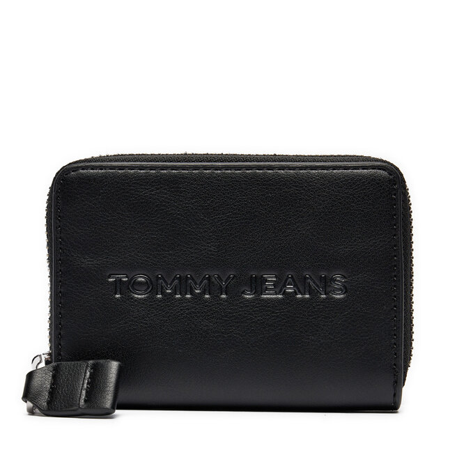 Duży Portfel Damski Tommy Jeans Tjw Ess Must Small Za - Czarny