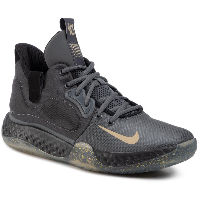 Scarpe Nike KD Trey 5 VII AT1200 003 Dark Grey Metallic Gold Black