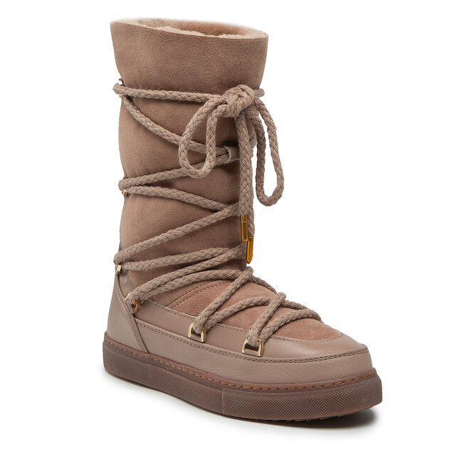 Pantofi Inuikii Classic High Laced 70107-096 Macaroon