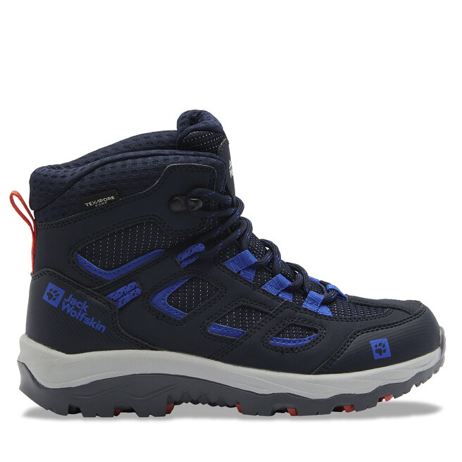 Trekkingi Jack Wolfskin Vojo Texapore Mid K - Granatowy