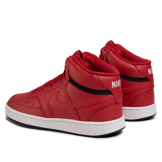 nike court vision red and black