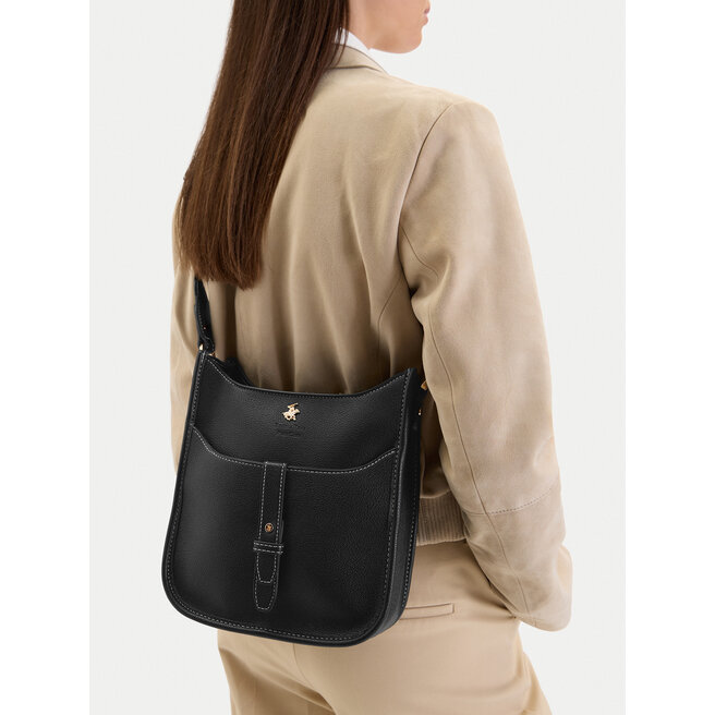 Torebka Beverly Hills Polo Club CEO-BHPC-C-016-07 Czarny -