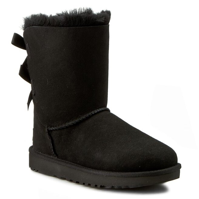 Pantofi Ugg W Bailey Bow II 1016225 W/Blk