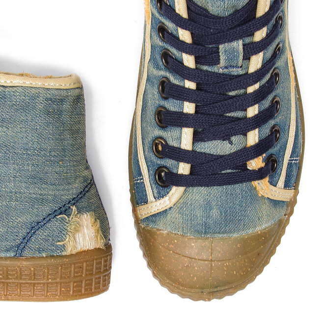 Rovulc 50 years hot sale denim mid sneakers