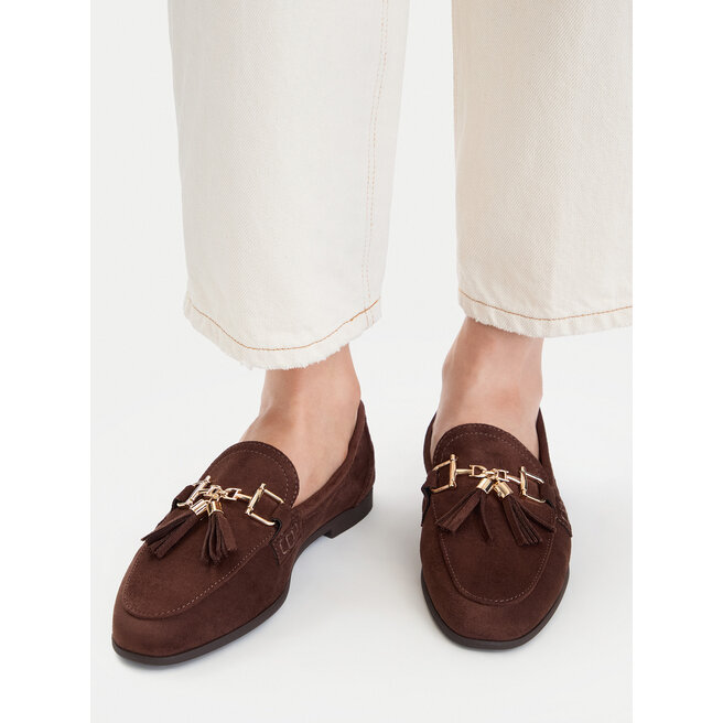 Loafersy JENNY CEO-HY60163-15 Brązowy - kobiece