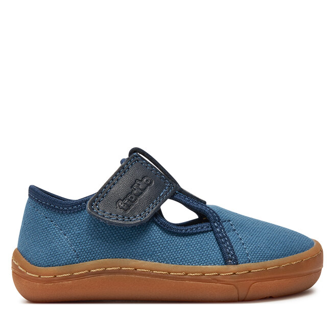 Tenisówki Froddo Barefoot Canvas T - M Niebieski