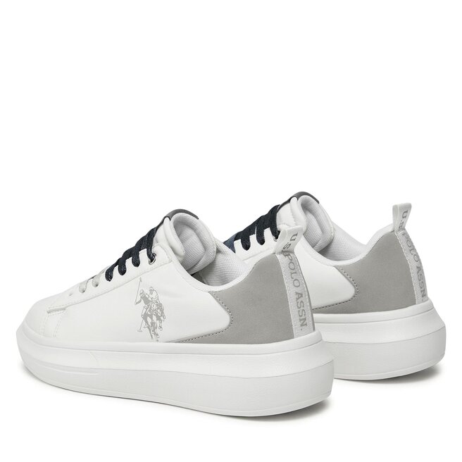 U.S. Polo Assn. Sneakers U.S. Polo Assn. HELIS026 Whi-Lgr03