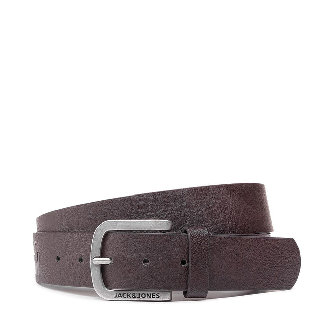 Pasek Męski Jack&Jones Jacharry Belt Noos - Brązowy
