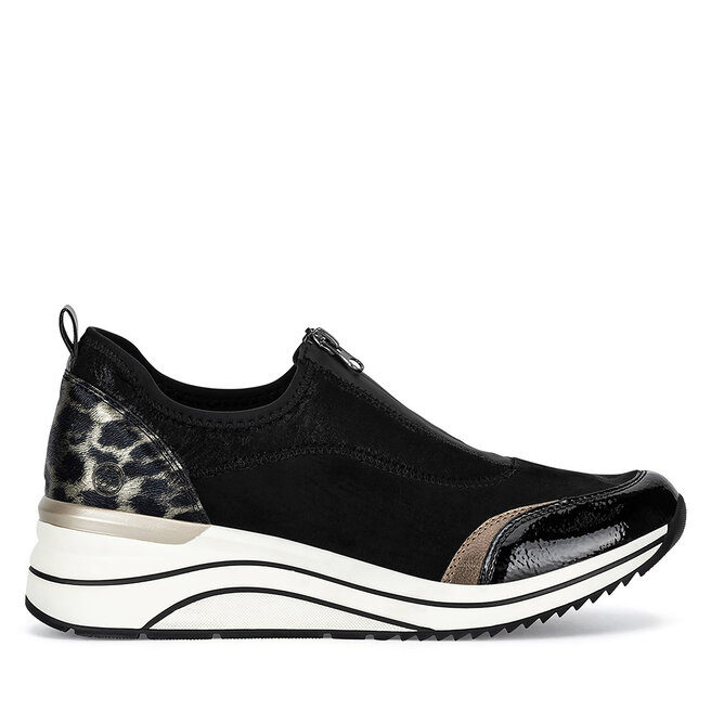 Sneakersy Remonte - Czarny