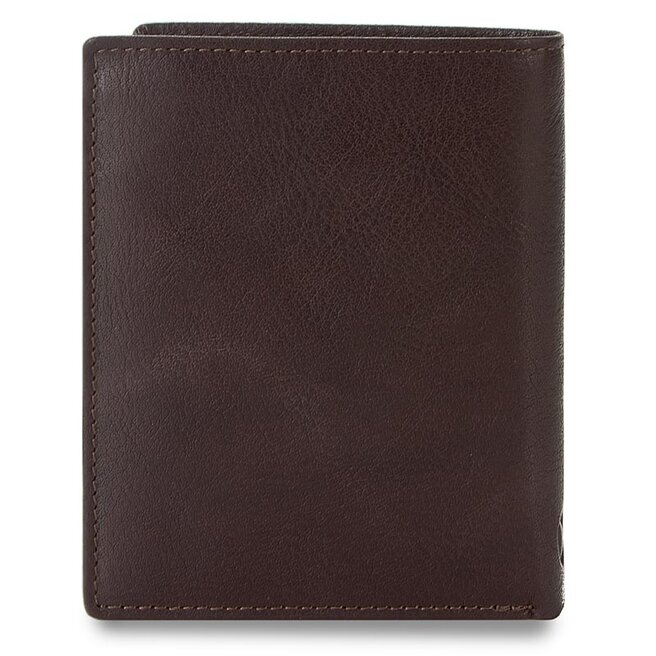 Strellson Cartera grande para hombre Strellson Billfold V8 4010001300 D.Brown 702