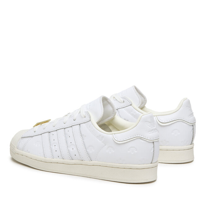 Adidas Superstar Shoes - White - 8