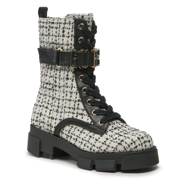 Guess Polokozačky Guess Madox4 FL5MX4 FAP10 BLKWH