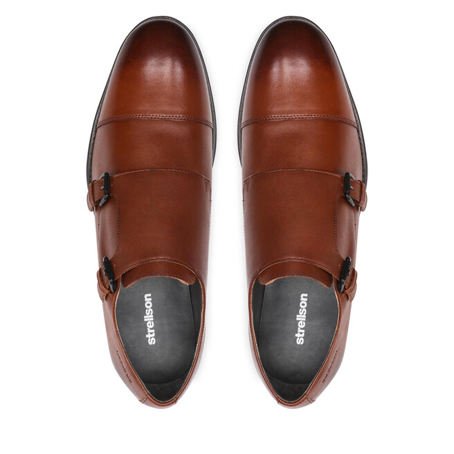 Strellson Обувки Strellson Jones 4010002881 Cognac 703