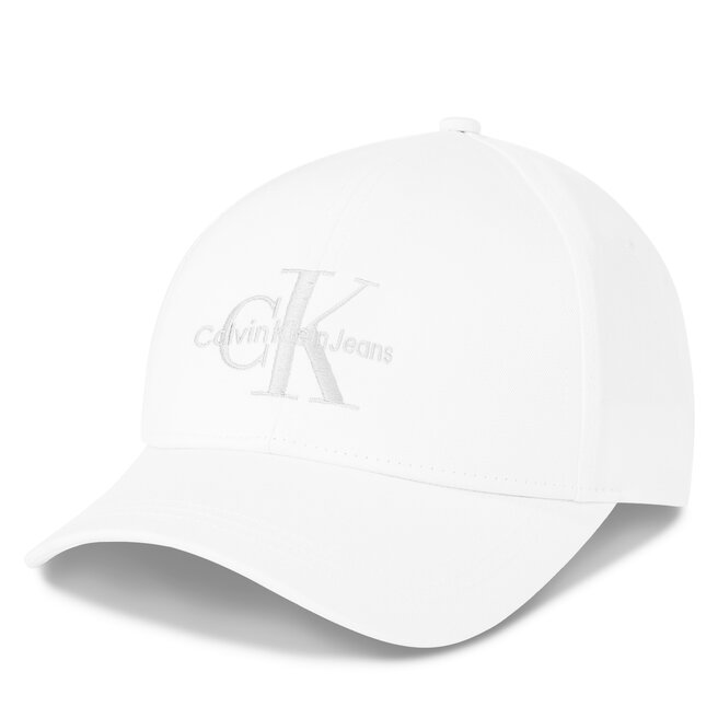 Καπέλο Jockey Calvin Klein Monogram Cap K60K610280 Λευκό