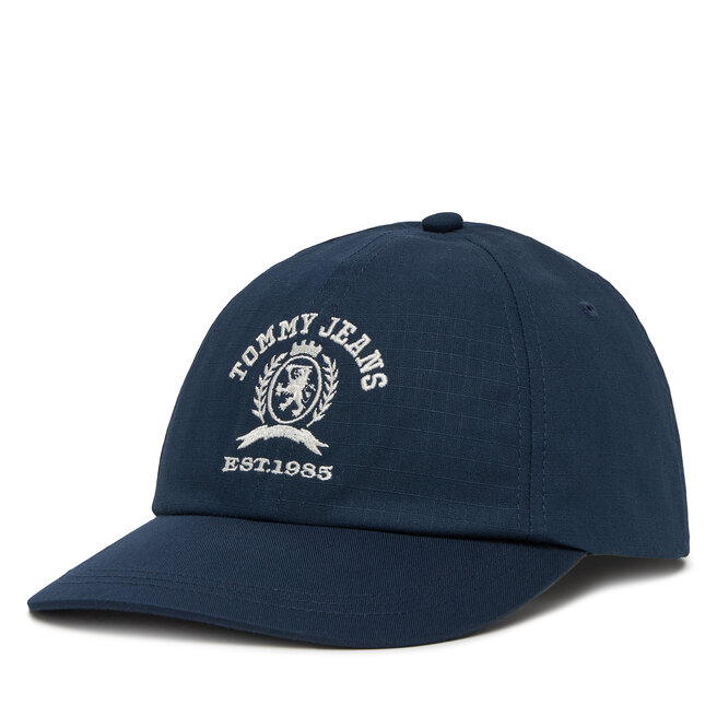 Czapka z daszkiem Tommy Jeans Tjm Crest Cap - Granatowy