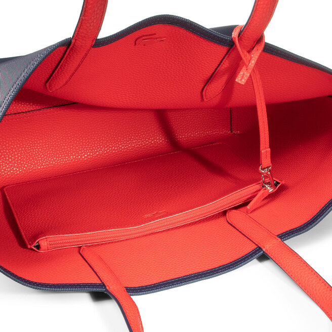 Bolso Lacoste Shopping Bag NF2142AA Peacoat Salsa B50 zapatos.es