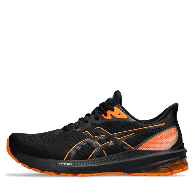 Schuhe Asics Gt 1000 12 Gtx 1011B684 Black Bright Orange 001