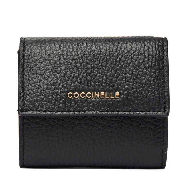 Portfel Coccinelle Metallic E2 MW5 11 B8 01 Czarny -