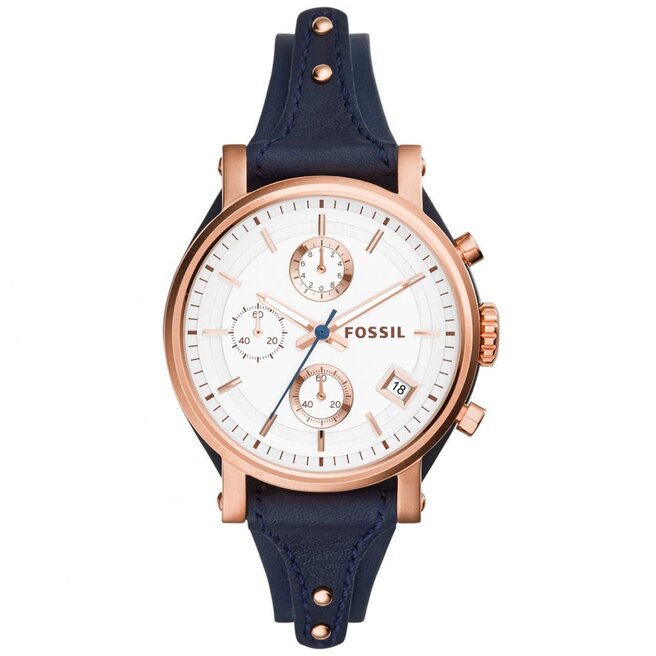 Fossil boyfriend watch rose gold 2025