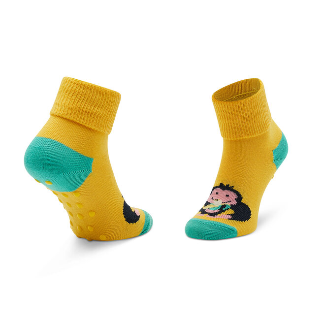 Happy Socks Набір 2 пар високих дитячих шкарпеток Happy Socks KMNB19-7000 Зелений