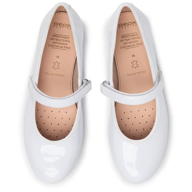 Geox Ballerine Geox J Plie' A J0255A 000HH C1000 D White
