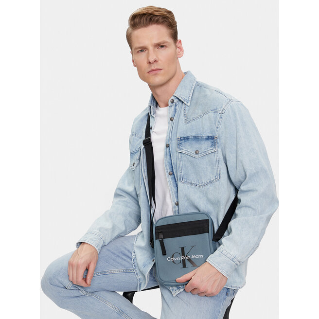 Sacoche calvin sales klein bleu