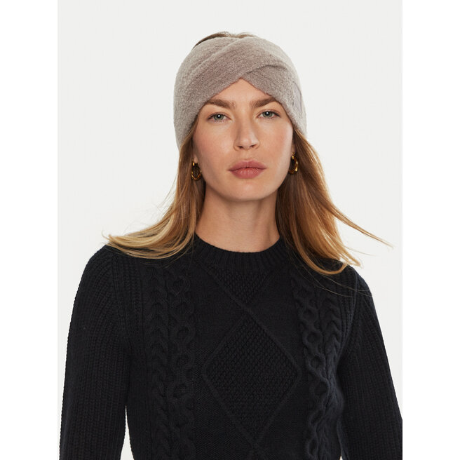 Opaska materiałowa Calvin Klein Modern Patch - Beżowy