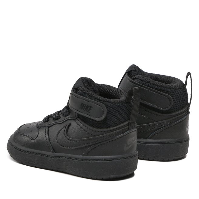 Nike Schuhe Nike Court Borough Mid 2 (TDV) CD7784 001 Black/Black/Black