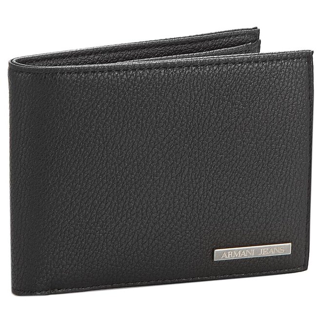 Portafoglio grande da uomo Armani Jeans 06V2F S7 12 Black escarpe