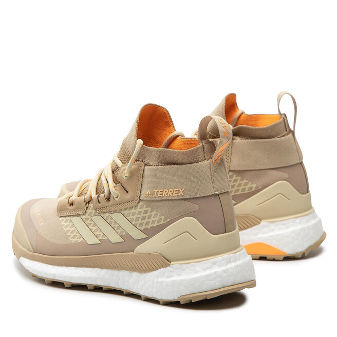 adidas Обувки adidas Terrex Free Hiker Gtx W GORE-TEX GV7515 Beige Tone/Sandy Beige/Pulse Amber