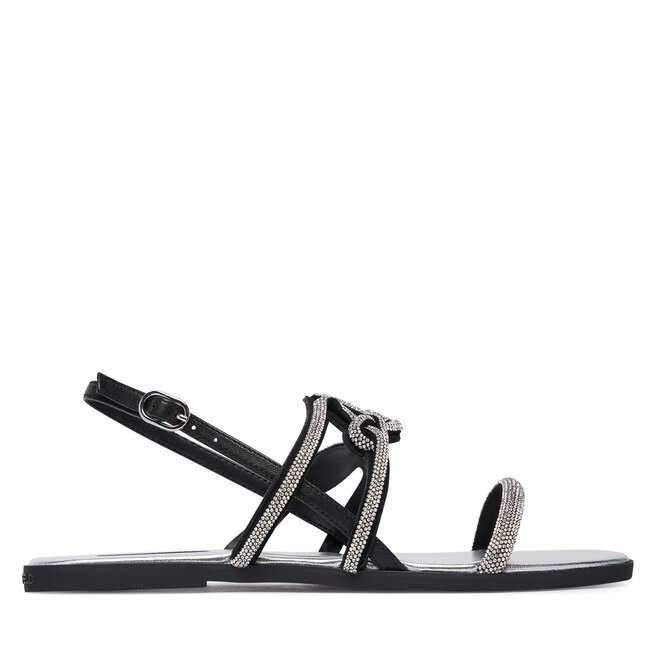 Sandały KARL LAGERFELD Olympia II KL87425C Czarny - kobiece