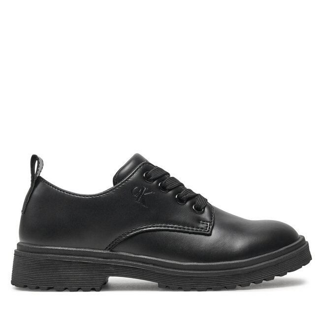 Półbuty Calvin Klein Jeans Low Cut Lace-Up - M Czarny