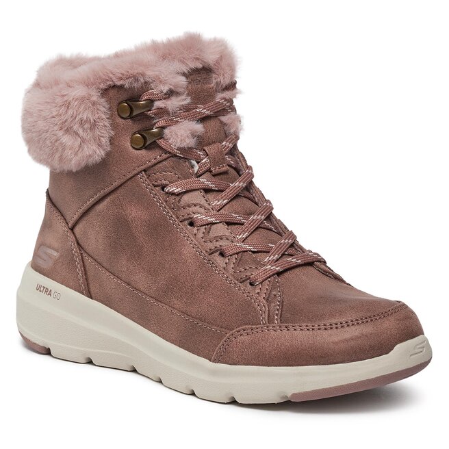 Skechers Botine Skechers Glacial Ultra Cozyly 144178/MVE Purple