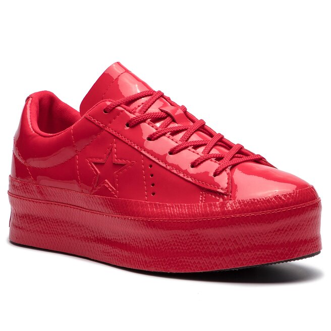Converse one shop star cherry red