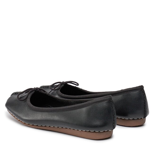 CLARKS Ballerina 'Freckle Ice' in Zwart | ABOUT YOU