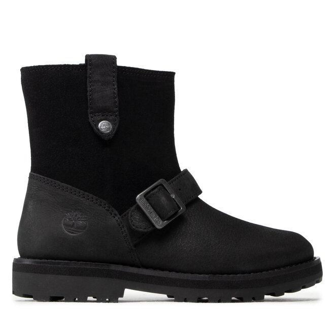 Kozaki Timberland Courma Kid Wl.Biker Bt - Czarny