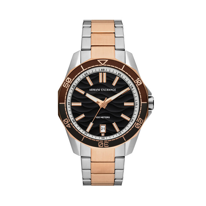 Zegarek Armani Exchange Spencer - Brązowy