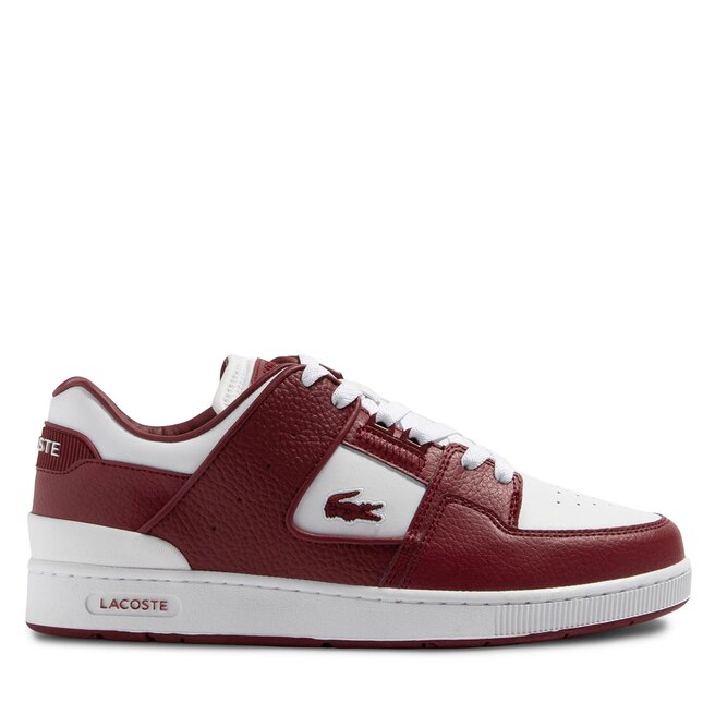 Lacoste Sneakersy Lacoste Court Cage 746SFA0041 Wht/Burg 2G1