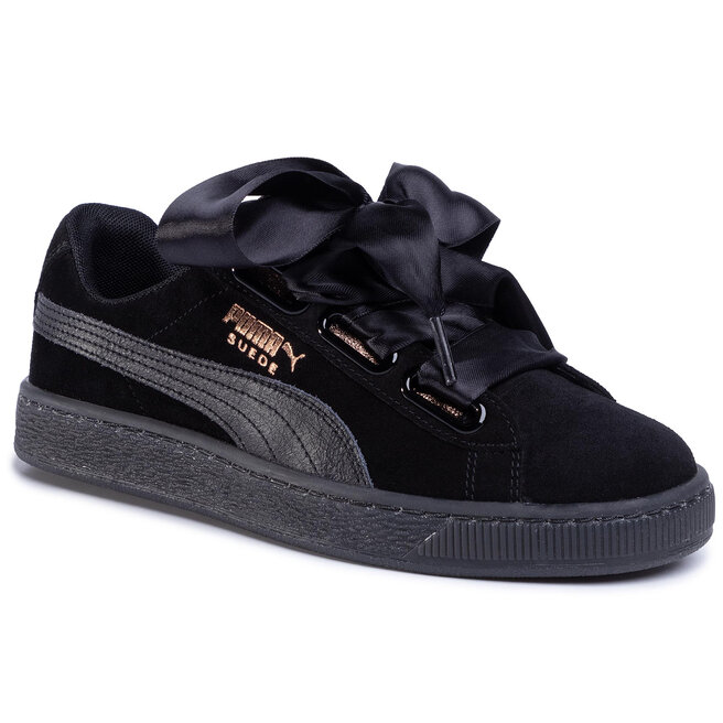 Puma heart top suede noir