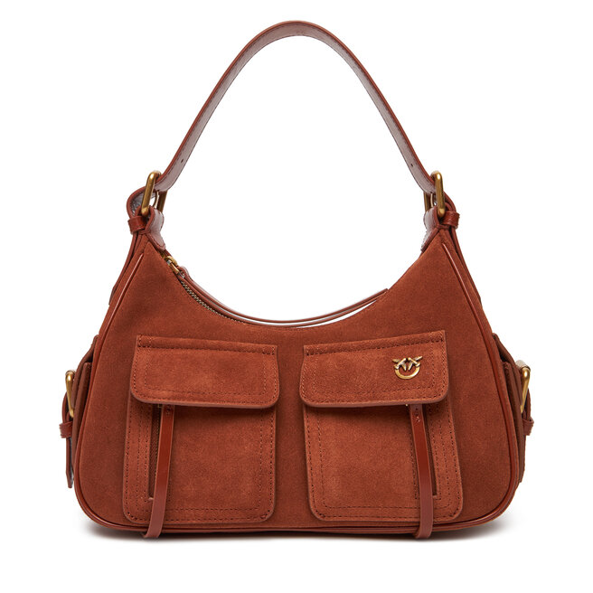 Torba PINKO Cargo Bag Classic PE PLTT 102794 - Brązowy