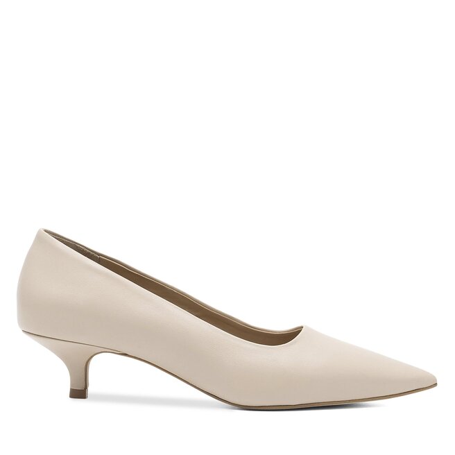 Simple Pantofi cu toc subțire Simple 104515 Bej