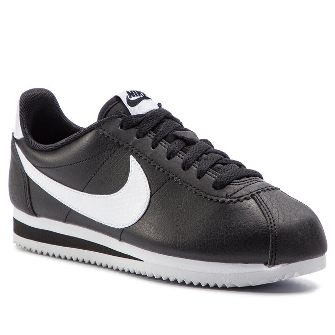 Batai Nike Classic Cortez Leather 807471 016 Black White Black