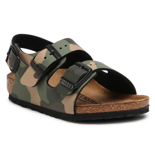 Sandale Birkenstock Milano Kinder 1017377 Desert Soil Camo Khaki